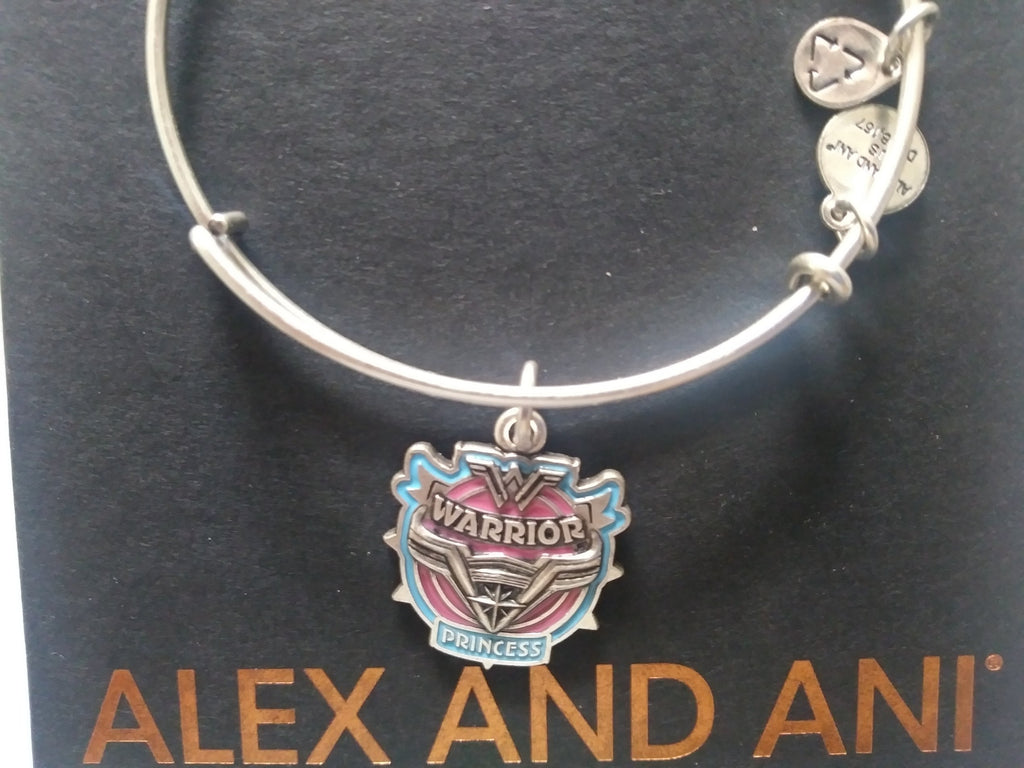 Alex and Ani Womens Wonder Woman, Warrior Princess Bangle