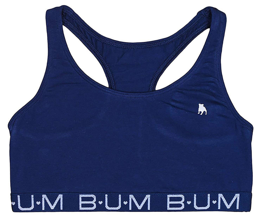 B.U.M. Equipment Girls Racerback Sports Bra, 4 Pack