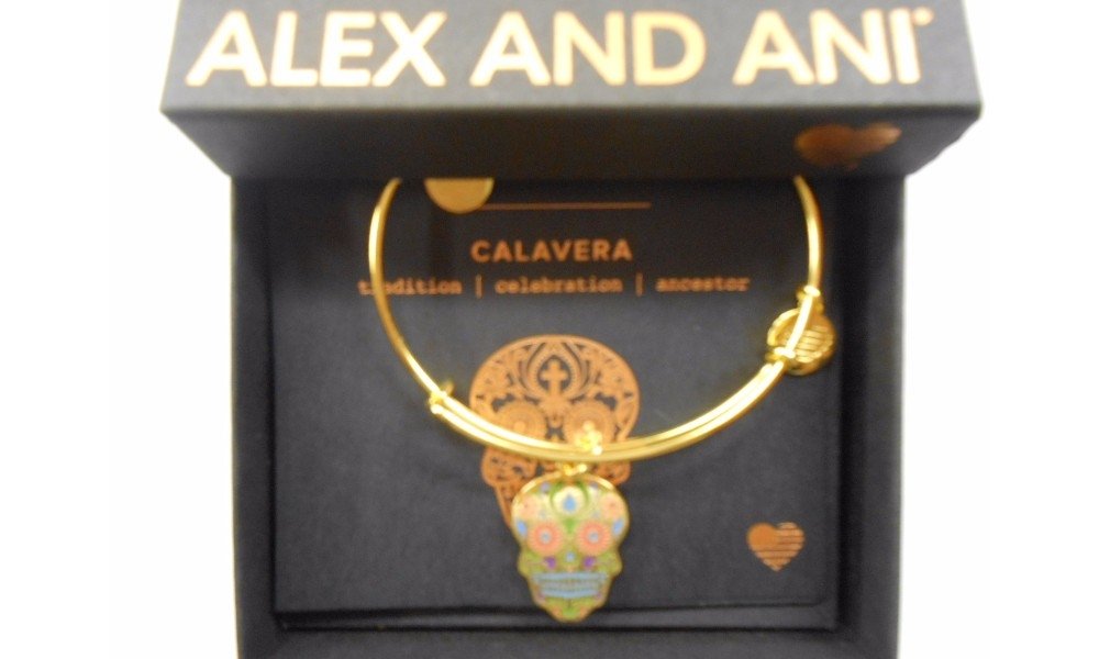 Alex and Ani Color Infusion, Calavera EWB Bangle Bracelet