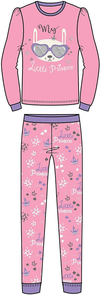 Isotoner Girls 2pc Sleep Set - Pajamas Toddler Little Big Girl Unicorns Bunny Fox Heart Cotton