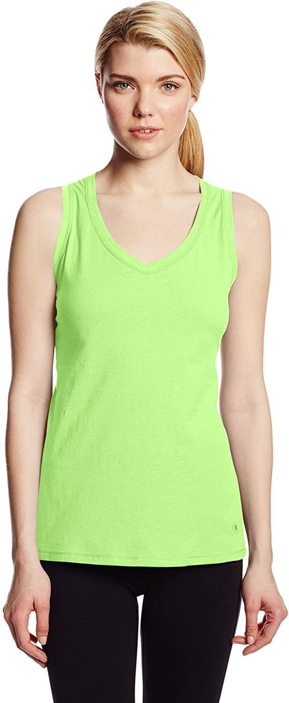 Champion Women's Jersey V-Neck Tank