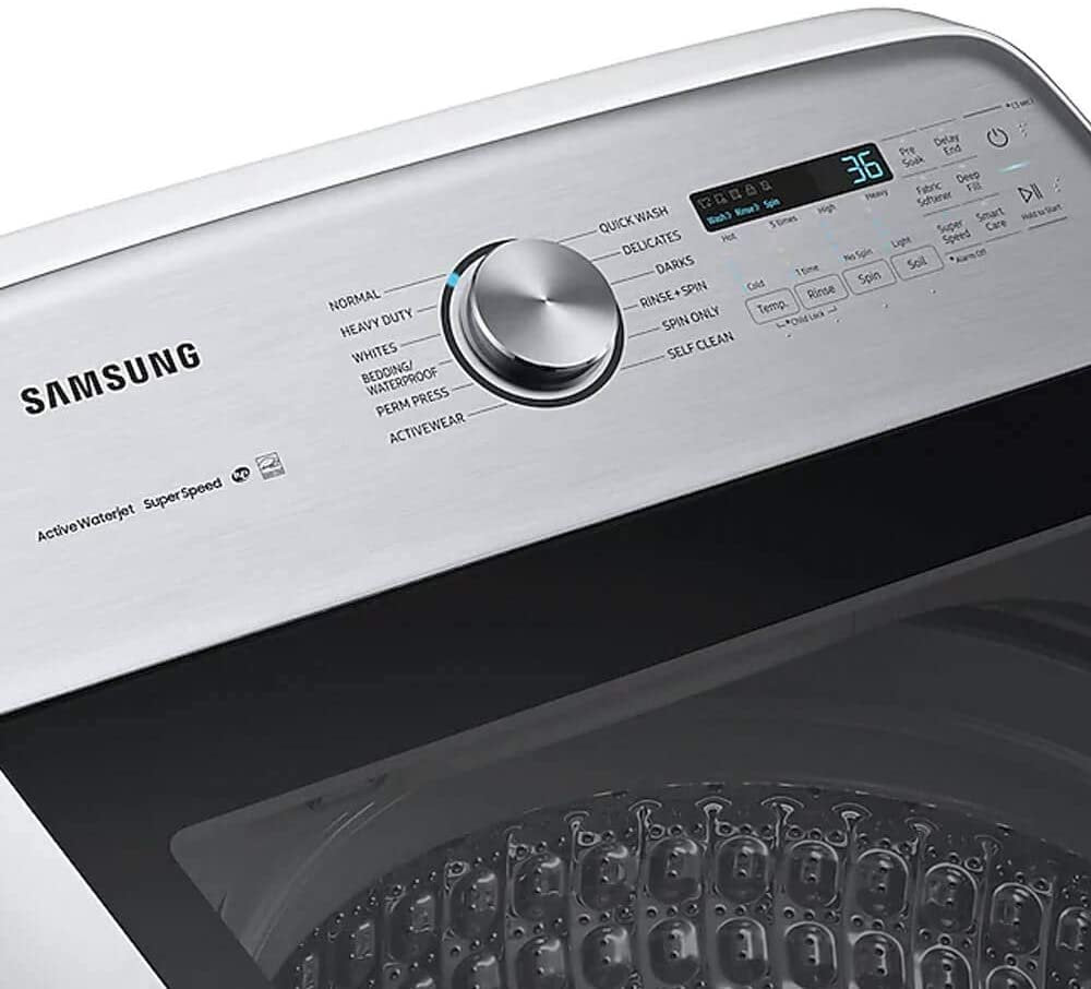 Samsung White Top Load Washer