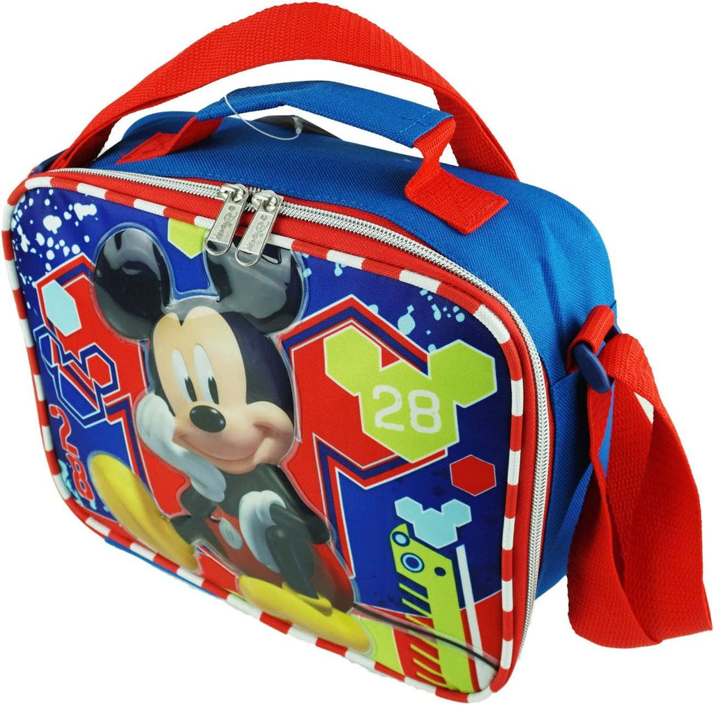 Mickey Mouse Insulated Lunch Bag with Adjustable Shoulder Straps - M28 - A17339