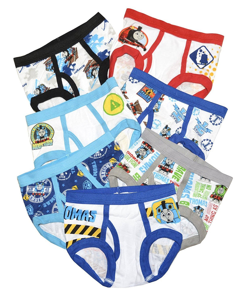 Handcraft Little Boys 'Thomas & Friends 7 Pack Underwear Brief (2T/3T, White/blue/multi)