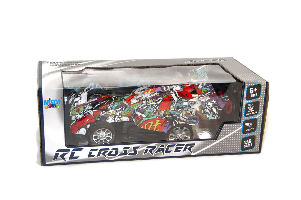 Remote Control Car Cross Racer Electric Sport Hobby Quality Vehicle 1:16 Scale