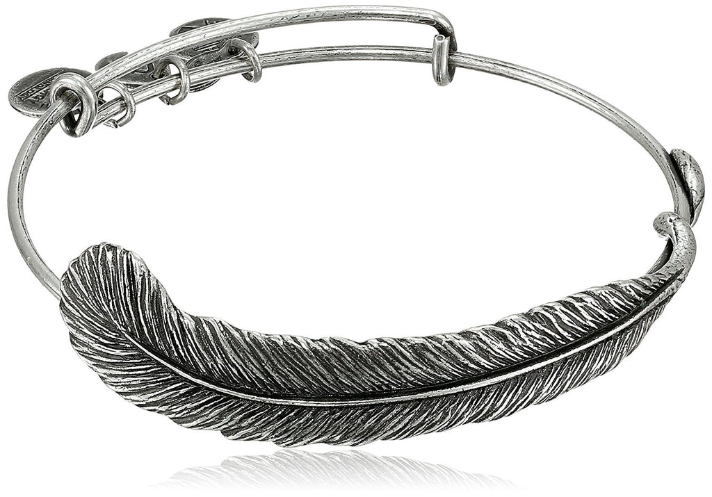 Alex and Ani Spiritual Armor Plume Bangle Bracelet