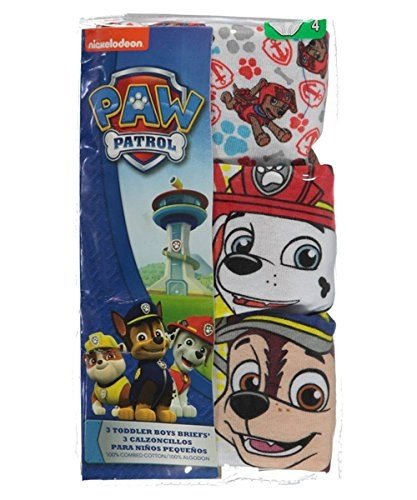 Paw Patrol Little Boys'Anchor Medley 3-Pack Briefs