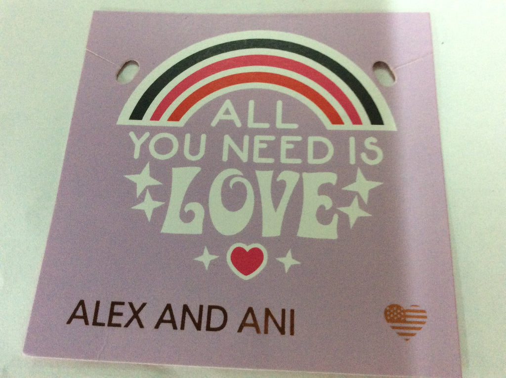 Alex and Ani Women's All You Need is Love Bracelet Set of 2