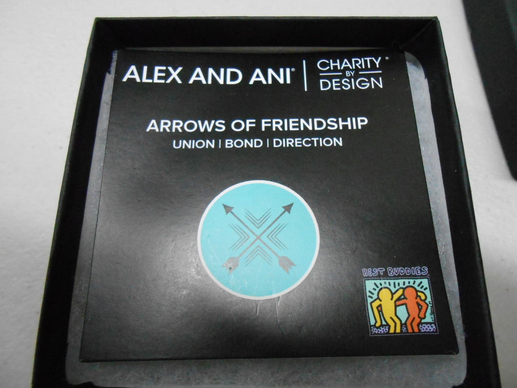 Alex and Ani Charity by Design Arrows of Friendship Expandable Bangle Bracelet