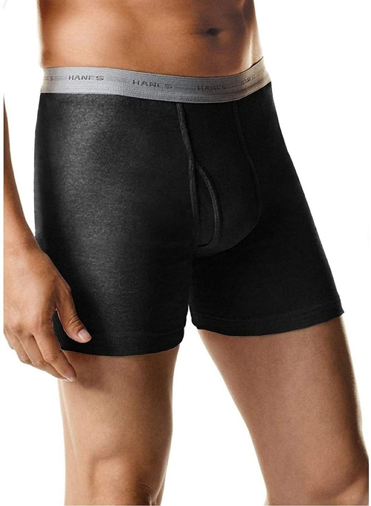 Hanes Men's 5-Pack Sports-Inspired Cool Dri Boxer Brief