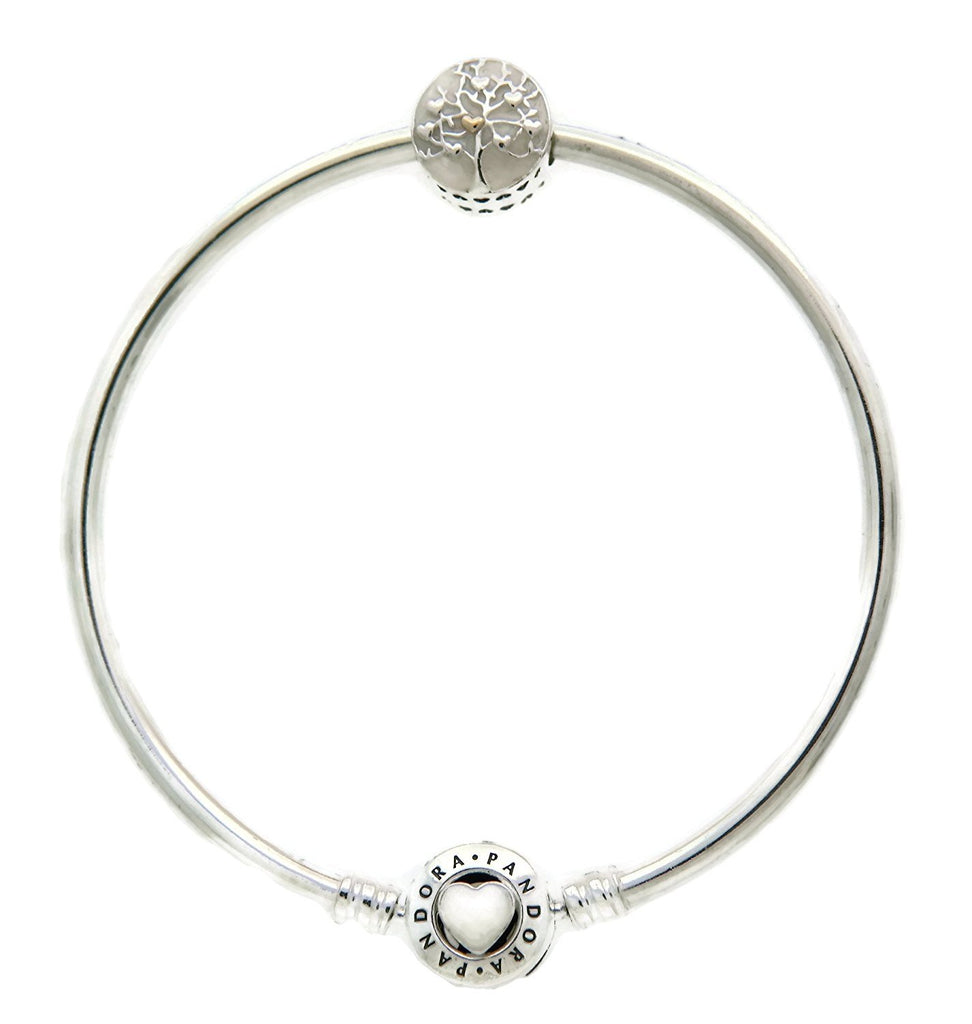 PANDORA Tree of Hearts, Mother's Day LE Bangle Gift Set B800516-21 cm 8.3 in