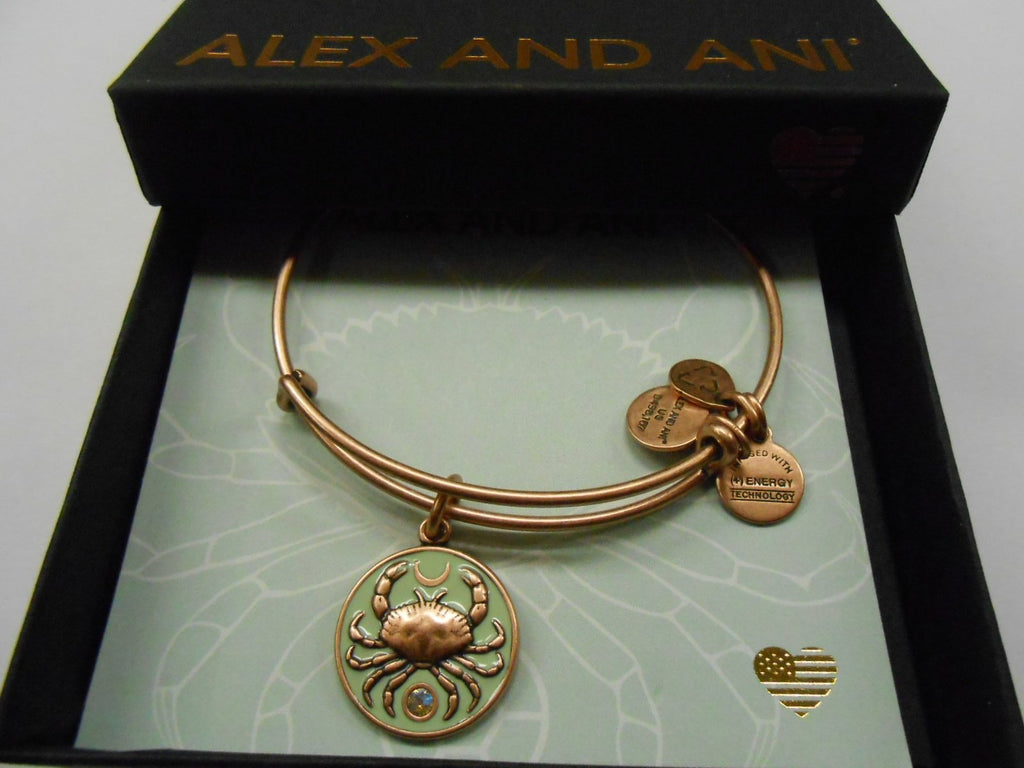 Alex and Ani Womens Color Infusion Crab III Bangle