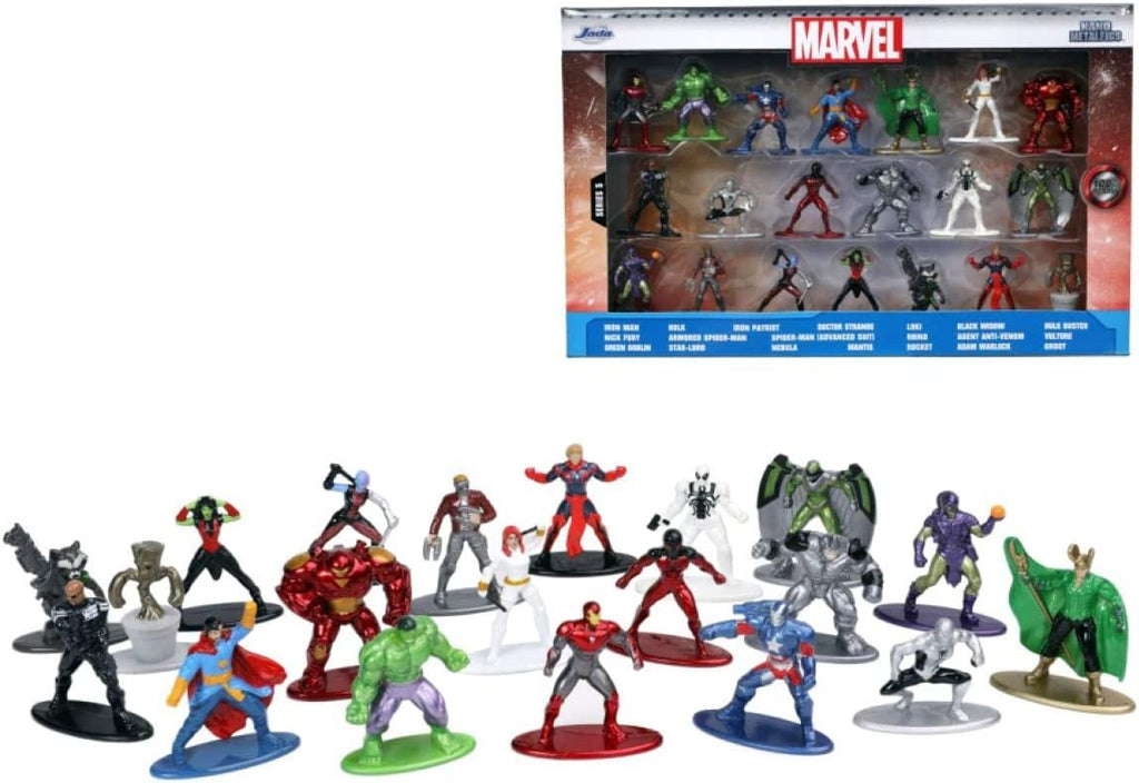 Jada Nano Metalfigs Marvel 20 Pk Wave 5