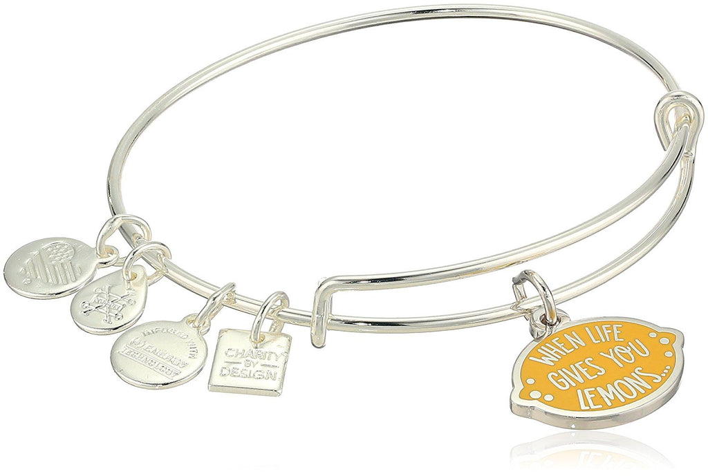 Alex and Ani Womens Charity By Design When Life Gives You Lemons Bangle