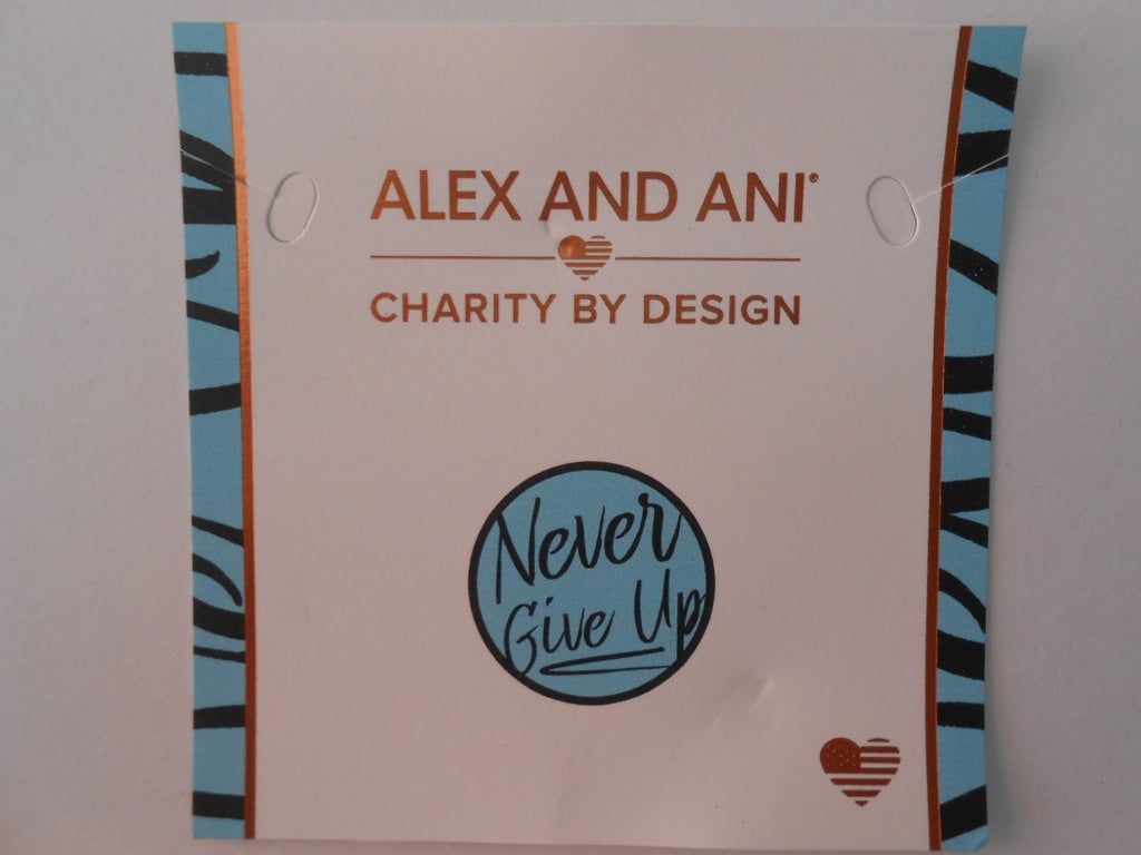 Alex and Ani Womens Charity by Design Never Give Up Bangle