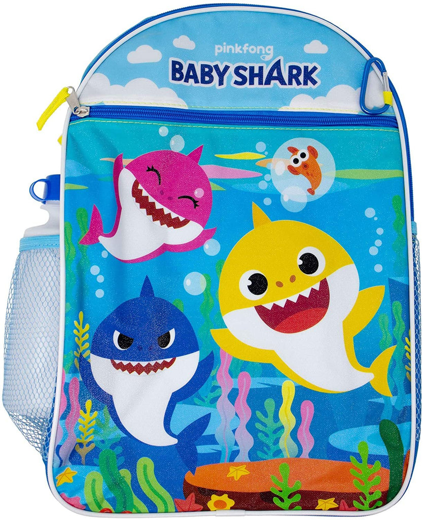 BABY SHARK 5 PC BACKPACK SET