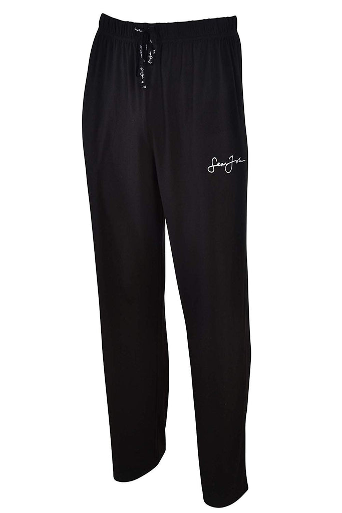 Sean John Mens Lounge Pants - Pockets Jersey Spandex/Polyester Blend Pajamas