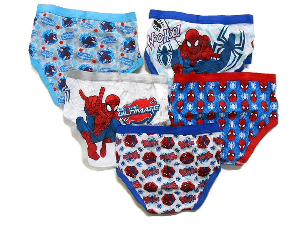 Marvel Little Boys' Spiderman Five-Pack of Briefs