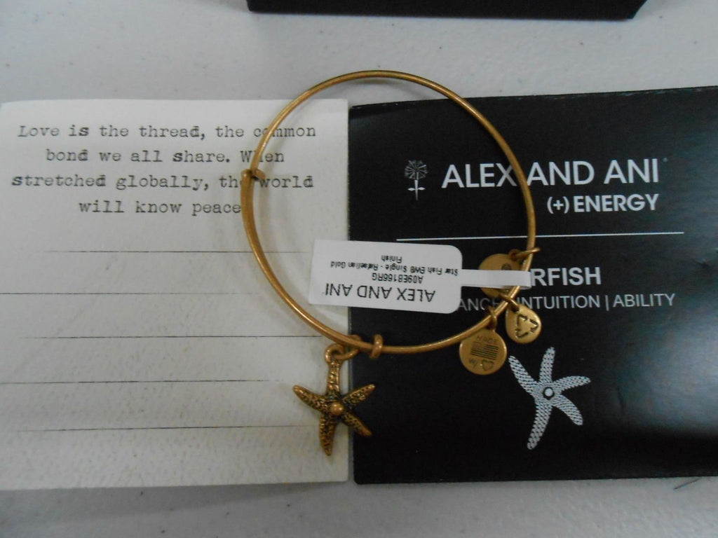 Alex and Ani 'Starfish' Bangle Bracelet