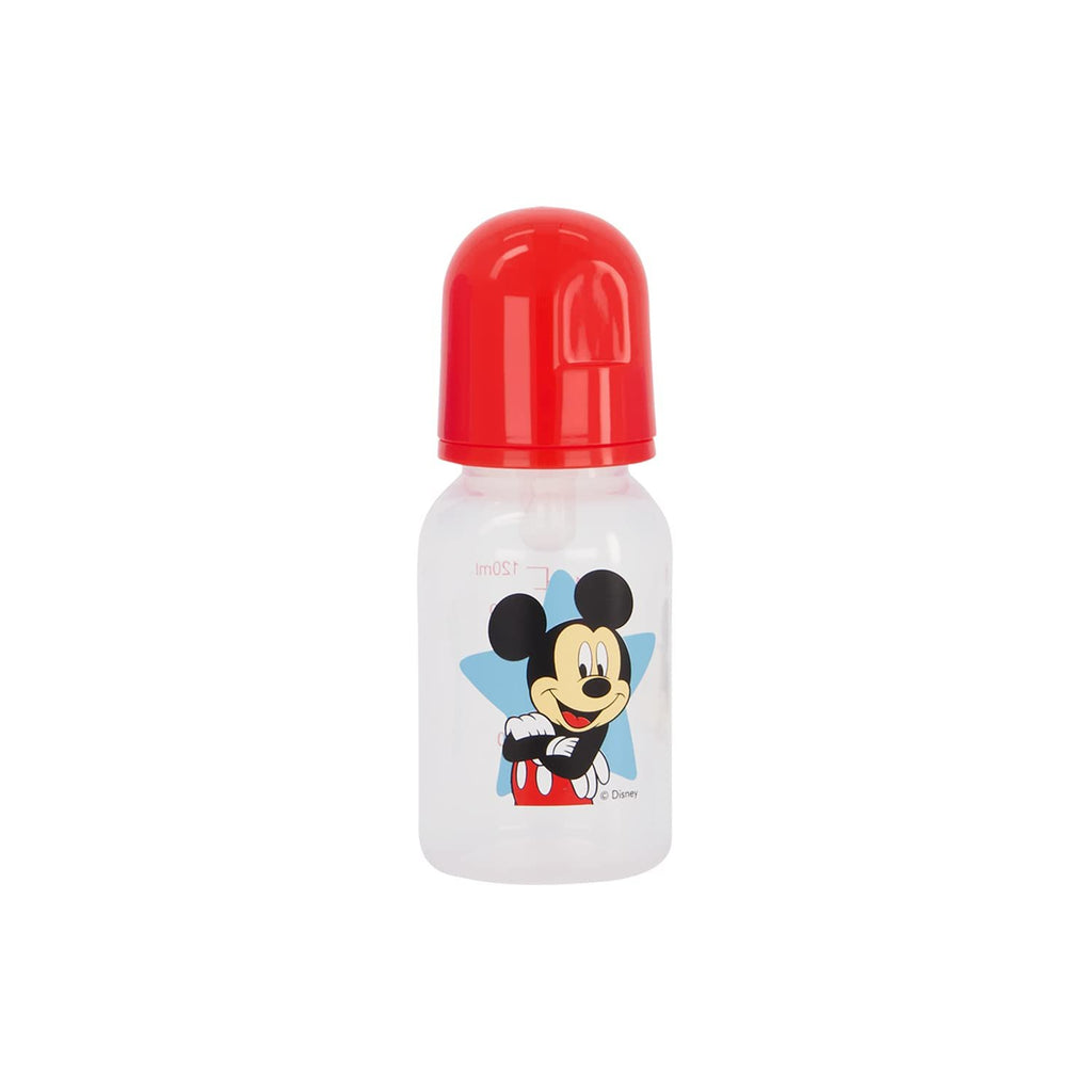 Baby Bottles 5 oz for Boys and Girls| 3 Pack of Disney"Mickey Starboy" Infant Bottles for Newborns and All Babies | BPA-Free Plastic Baby Bottle for Baby Shower