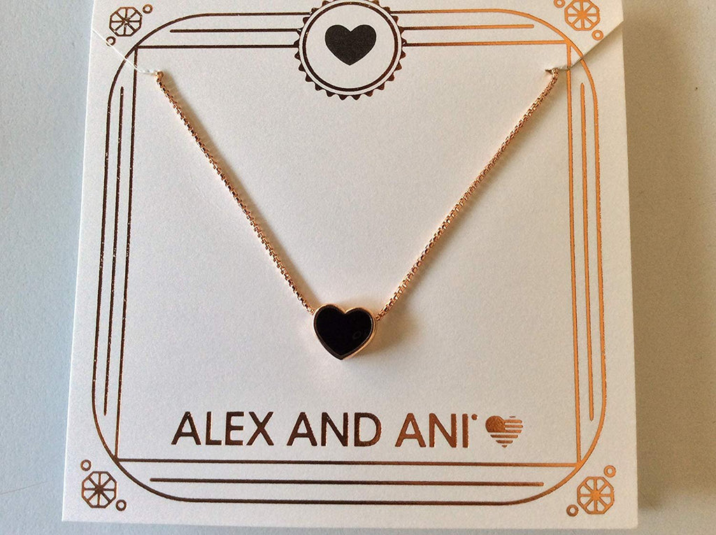 Alex and Ani Depth of Love Necklace Rose Gold NWTBC