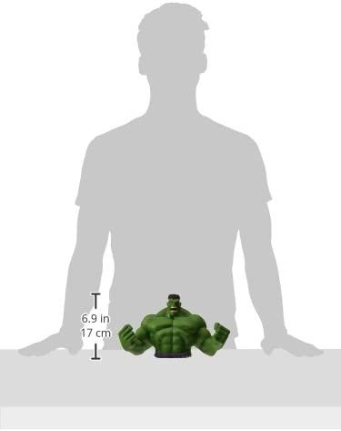 Marvel Hulk Bust Bank - Green Action Figure