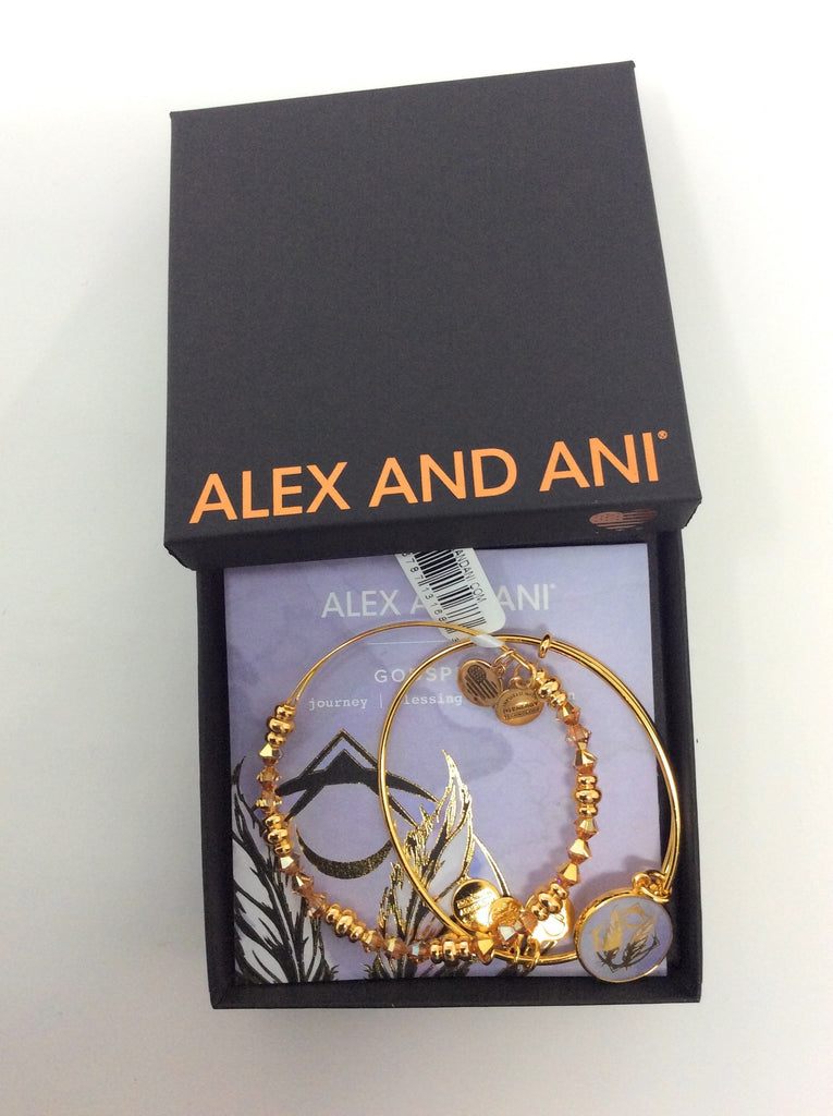 Alex and Ani Art Infusion Set, Godspeed Bangle Bracelet