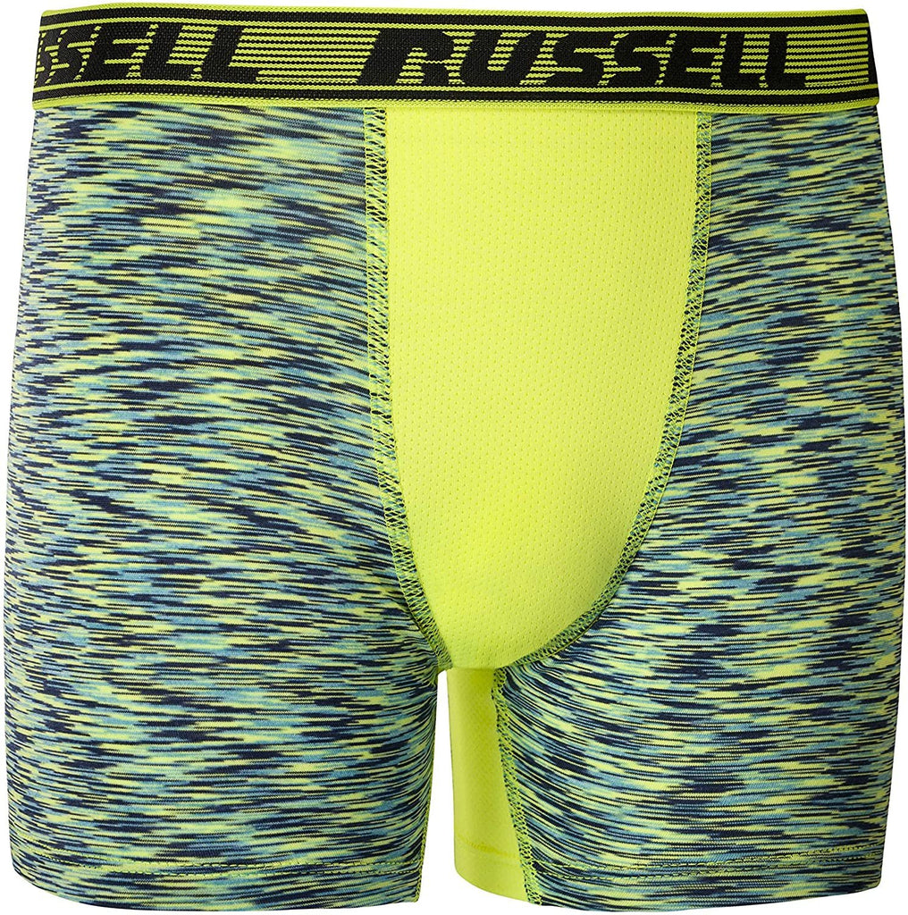Russell Athletic Boys' Freshforce  Performance Boxer Brief (4 Pack)