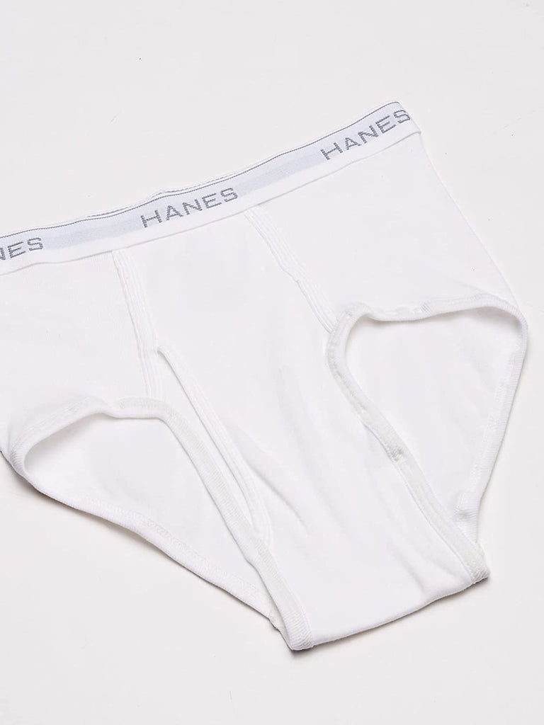 Hanes Men's Tagless Cotton Brief (Pack of 6) (XX-Large, White)