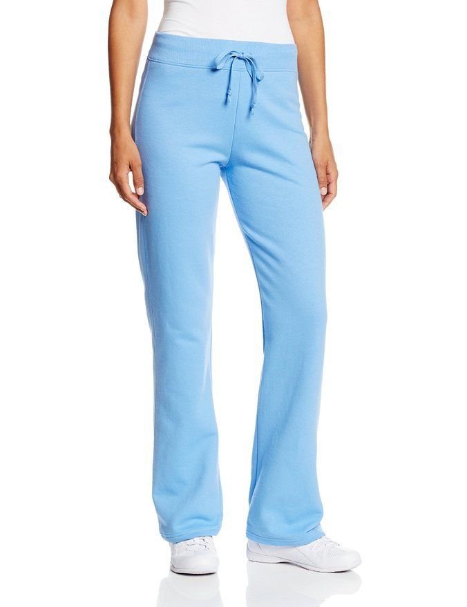 Hanes Women's EcoSmart Fleece Sweatpant CAROLINA BLUE S-XL