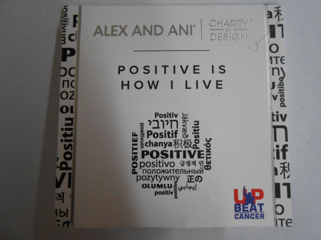 Alex and Ani Charity by Design Joe Andruzzi Foundation Bangle Bracelet