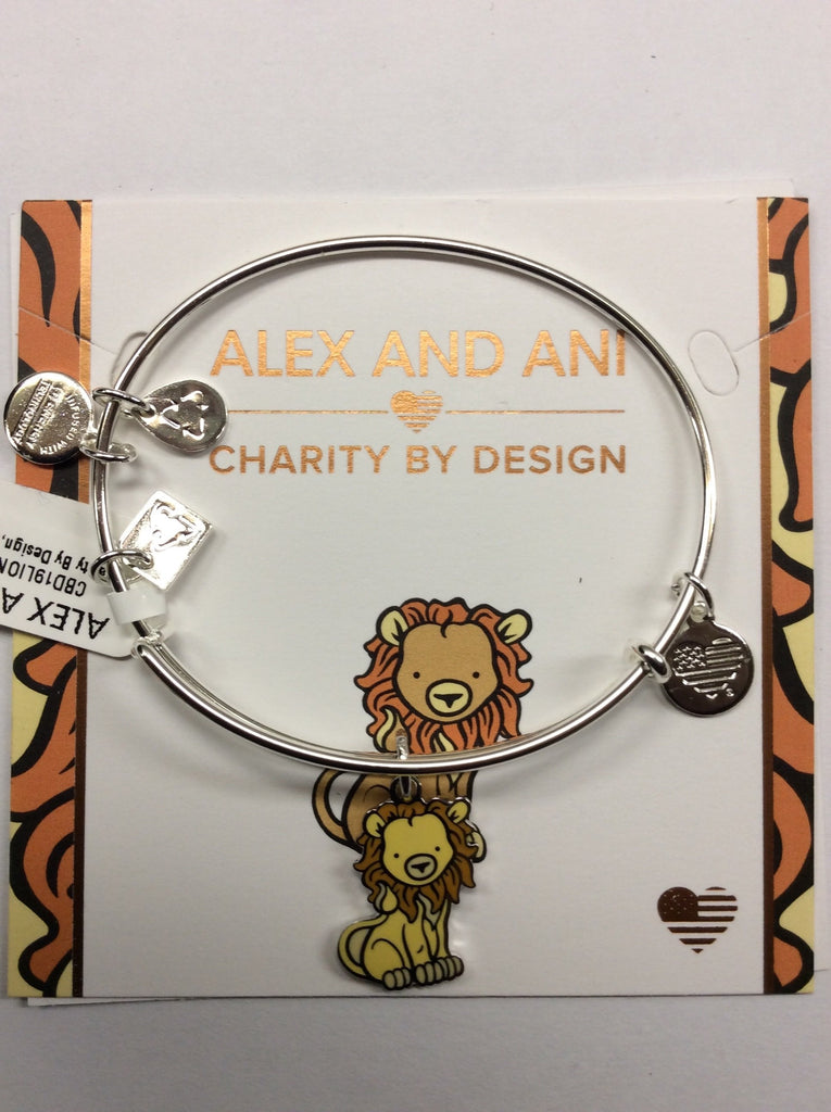 Alex and Ani Womens Charity by Design - Lion Bangle