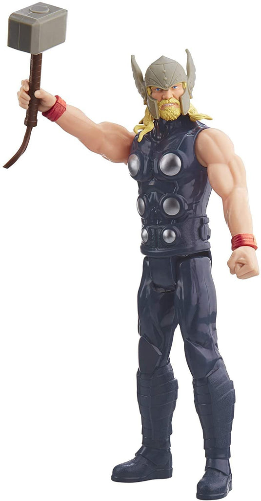 Avengers Marvel Titan Hero Series Blast Gear Thor Action Figure, 12" Toy, Inspired by The Marvel Universe, for Kids Ages 4 & Up