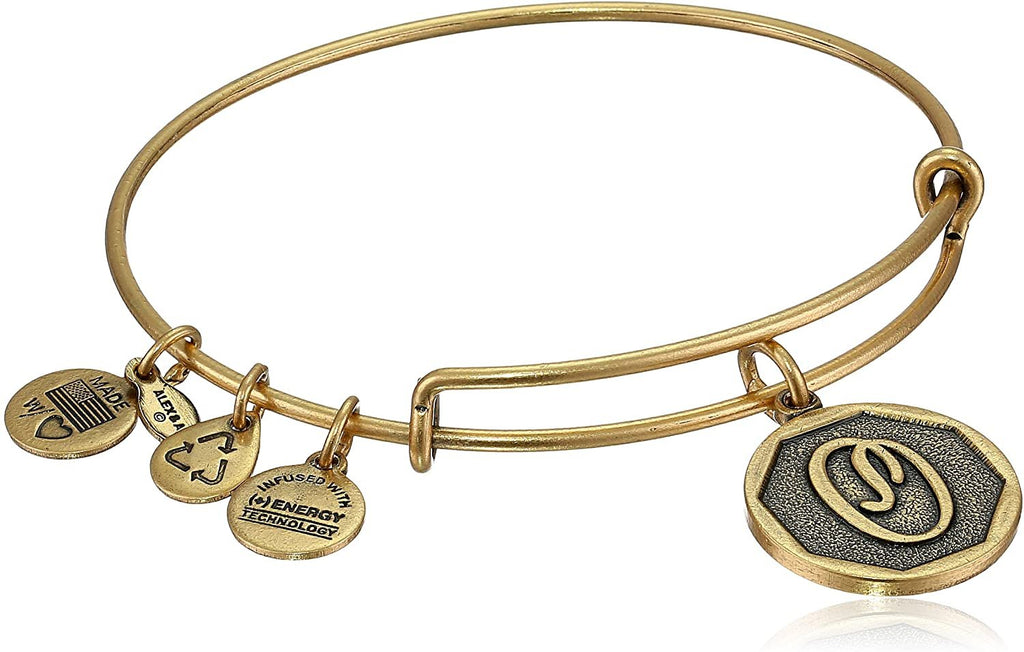 Initial A Charm Bangle Bracelet - Alex and Ani