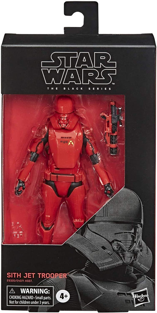 STAR WARS The Black Series Sith Jet Trooper Toy 6-inch Scale The Rise of Skywalker Collectible Action Figure, Kids Ages 4 and Up