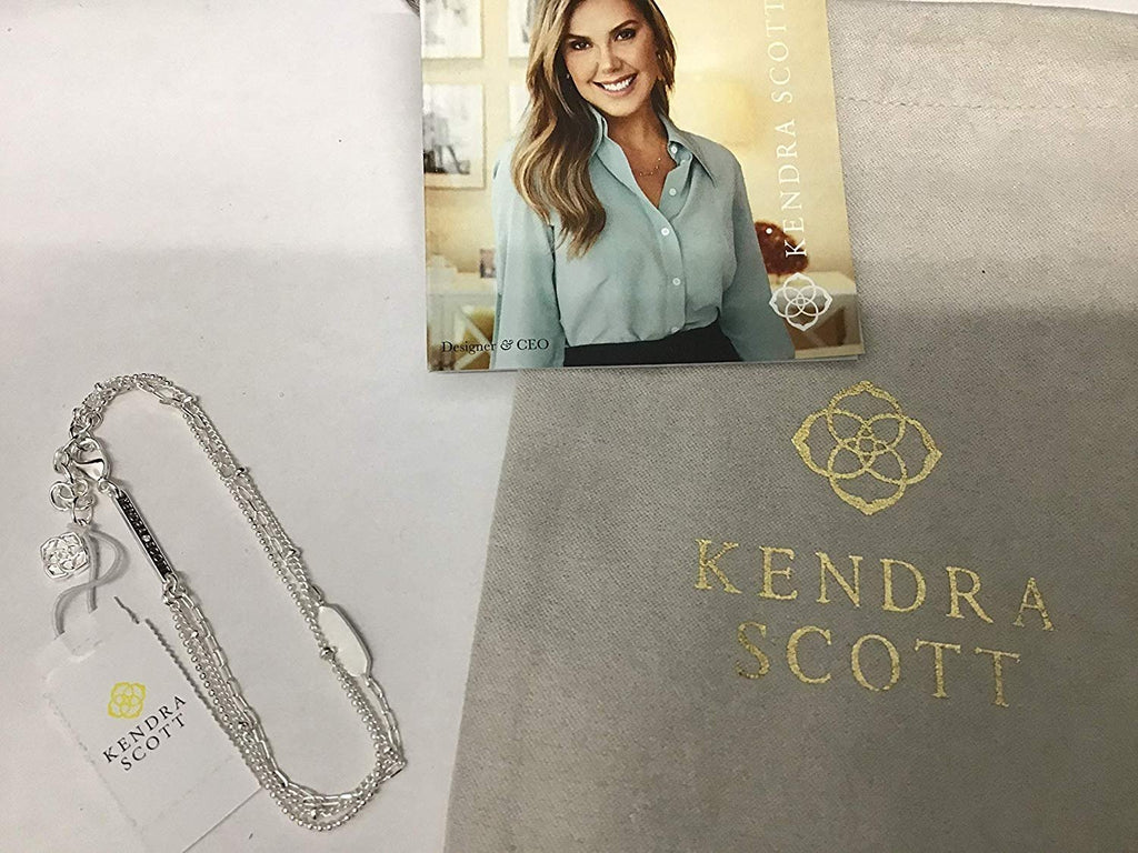 Kendra Scott Fern Multi Strand Bracelet in Silver Metal