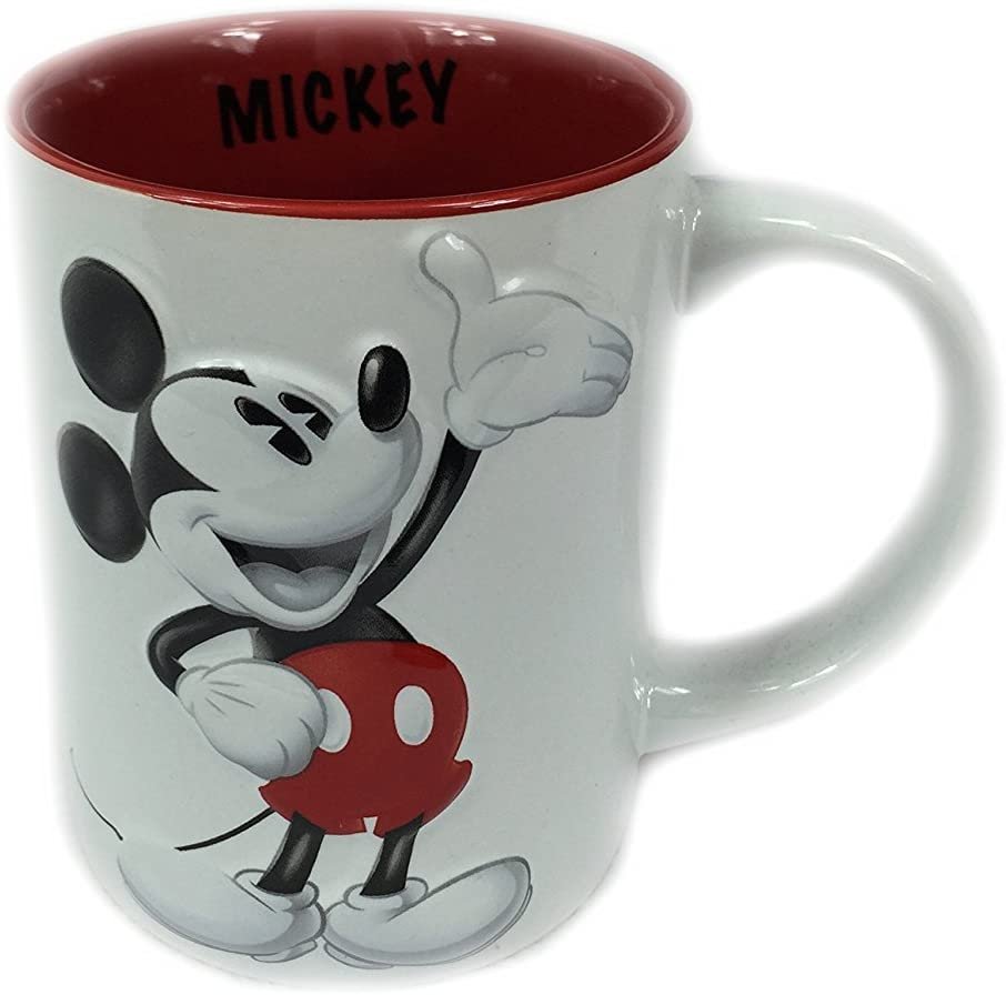Jerry Leigh Disney Mickey Mouse 3D Tonal 14oz. Ceramic Mug