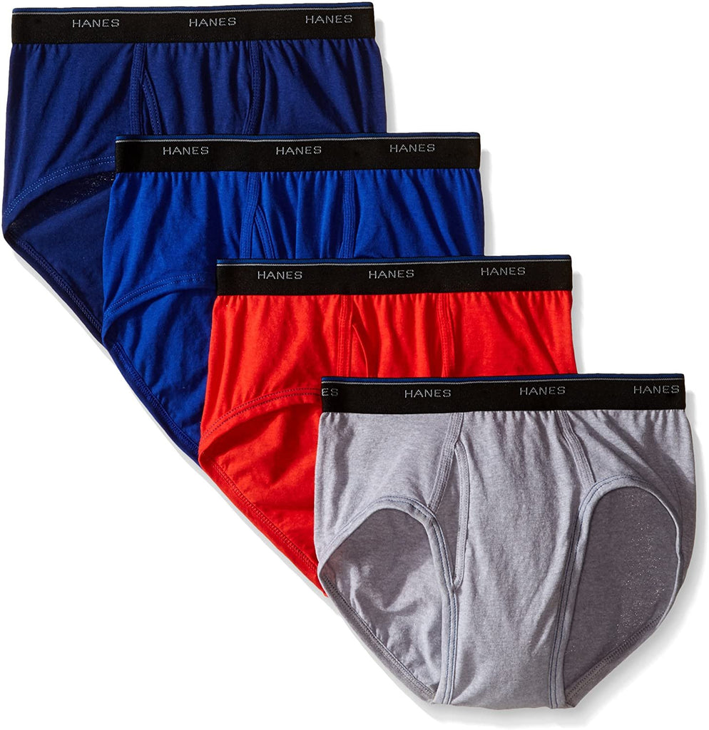 Hanes Men's 4-Pack Comfort Blend Dyed Brief