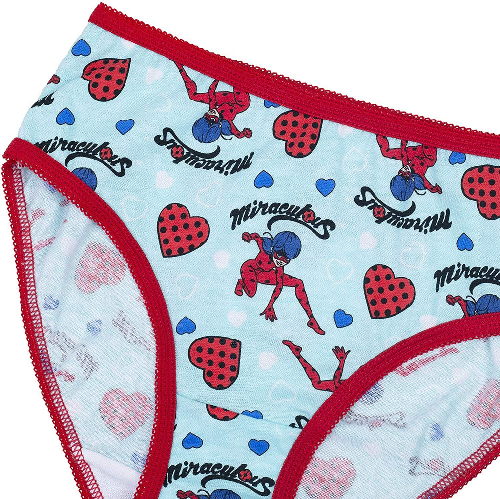 Miraculous Lady Bug Girls' Underwear Multipacks