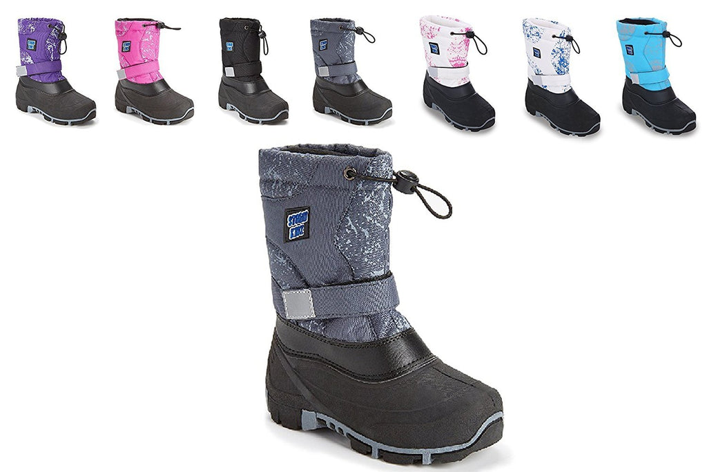 Unisex Waterproof Snow Boots Insulate - Cold Weather Snow Boot (Toddler/Little Kid/Big Kid) Boys Girls Many Colors