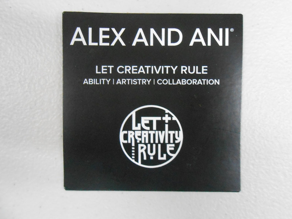 Alex and Ani Charity By Design LET CREATIVITY RULE Bracelet Rafaelian Gold NWTBC