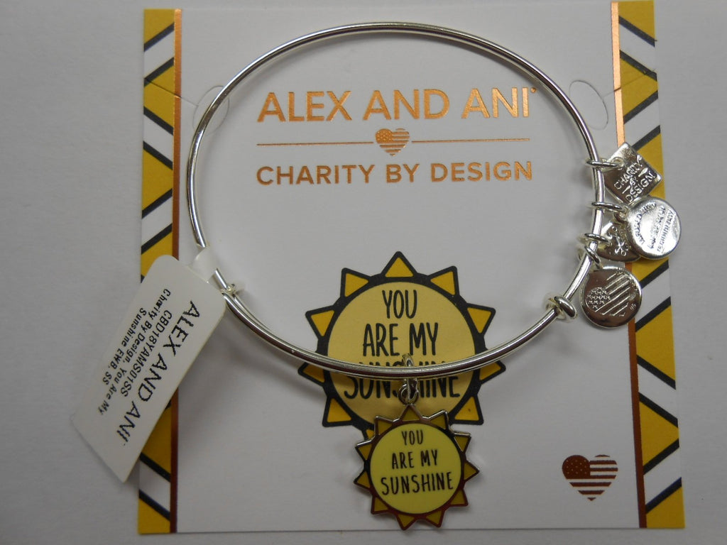 Alex and Ani Womens Charity by Design You are My Sunshine Bangle