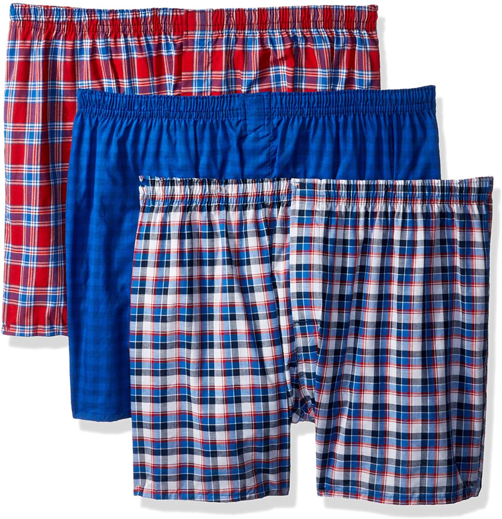 Hanes Red Label Men's ComfortBlend Woven Boxers