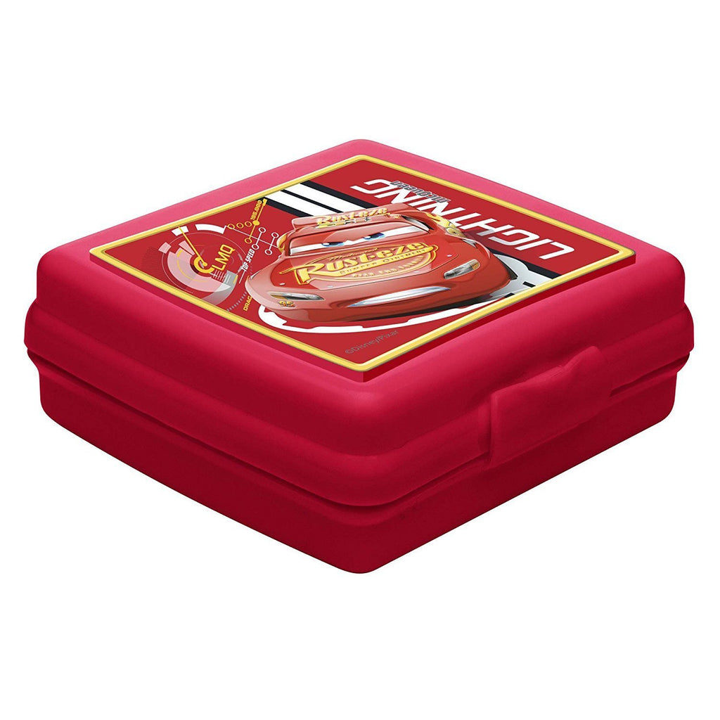 Cars 3 Embossed Sandwich Container Lightning McQueen