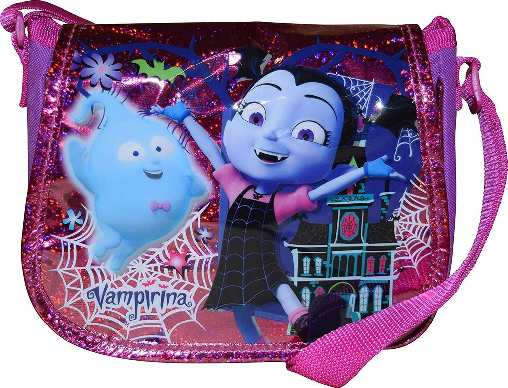 Disney Vampirina Girl's Flap Over Crossbody Purse