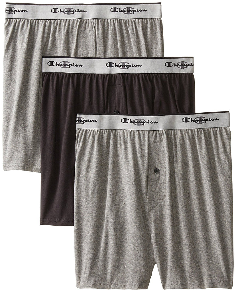 Champion Men's 3-Pack Knit Boxer