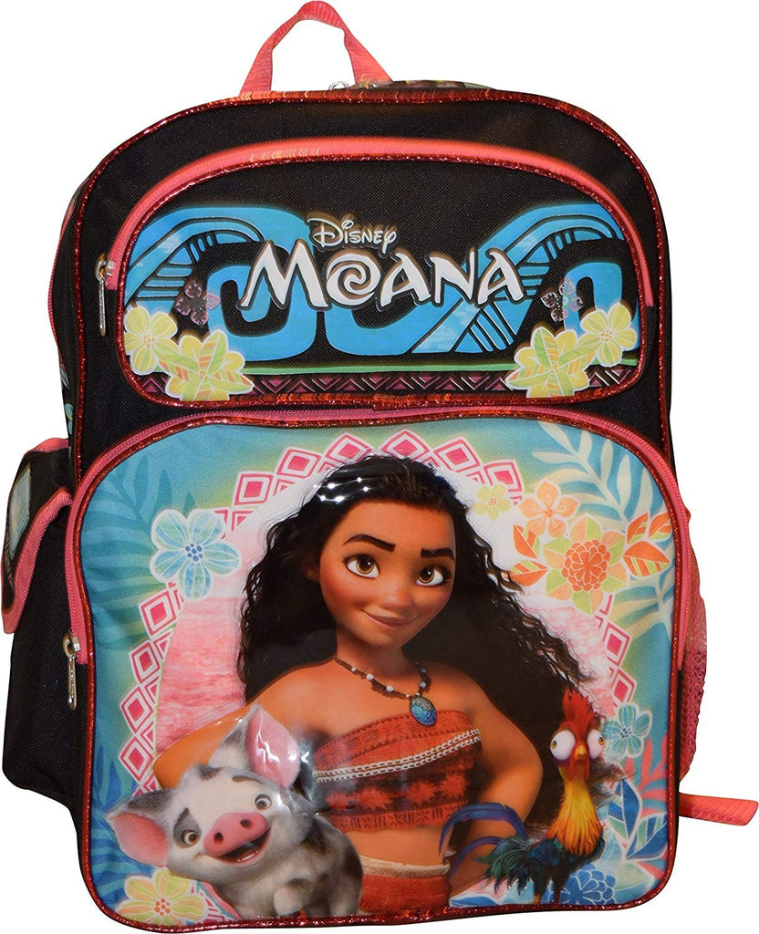 Disney Princess Moana Girl's Deluxe 16" School Bag Backpack