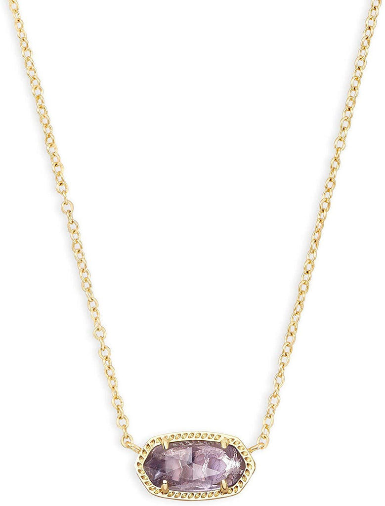 Kendra Scott Elisa Pendant Necklace for Women, Fashion Jewelry, 14k Gold-Plated