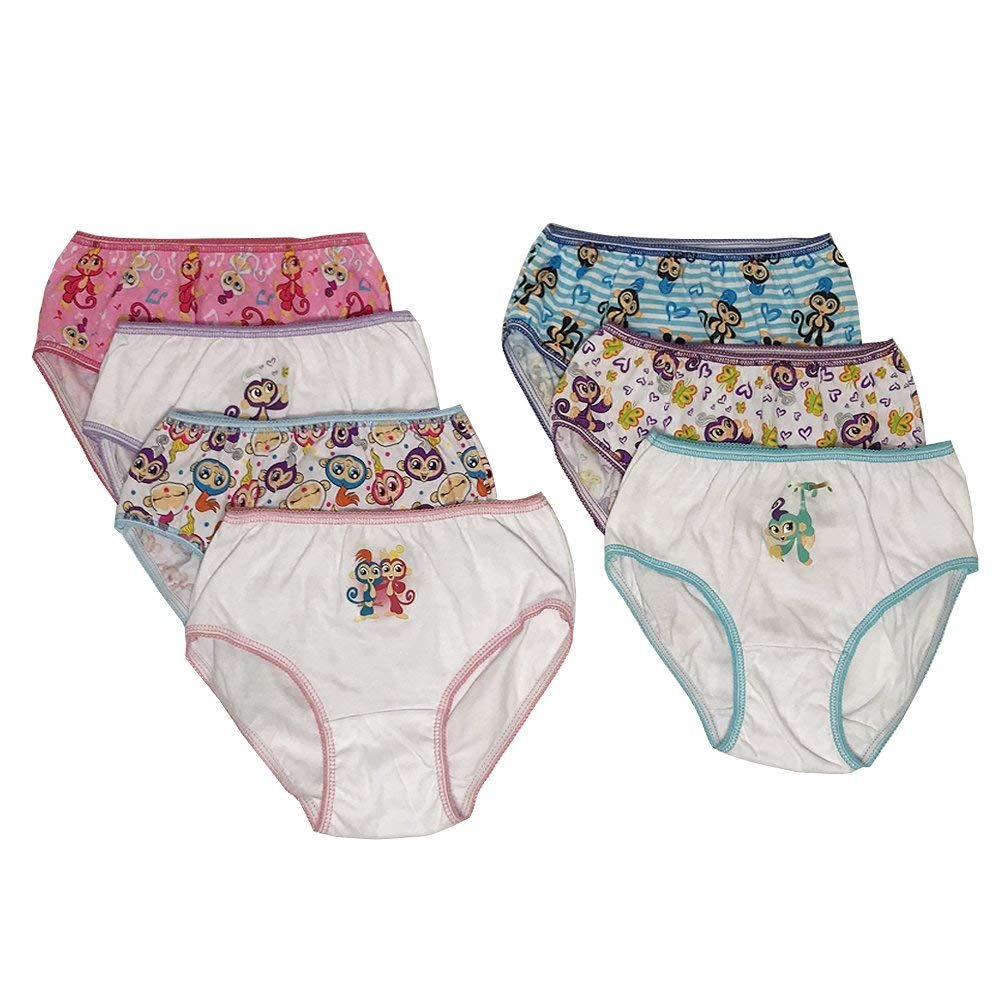 Handcraft Girls' 7-Pack Underwear Panty