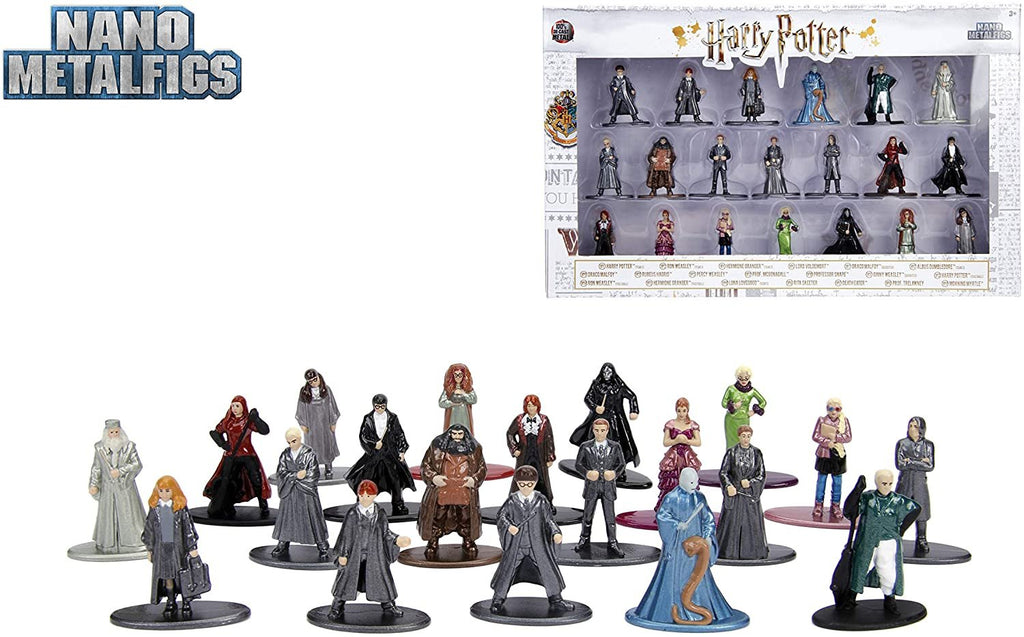 Harry Potter 1.65" Die-cast Metal Collectible Figures 20-Pack Wave 3, Toys for Kids and Adults